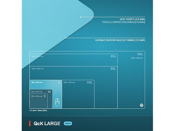 SteelSeries QcK Large Gaming Mousepad