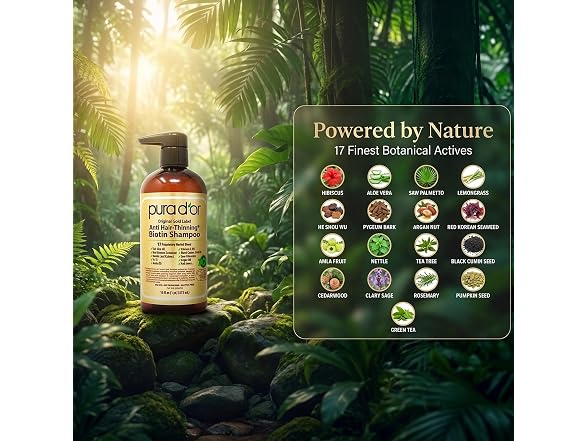 PURA D OR 16 Oz Original Gold Label Anti
