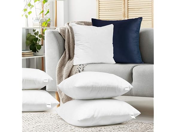 Nestl Throw Pillow Inserts, Set of 2