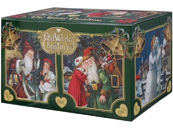 Old World Christmas Holiday Shopping Bag Ornament