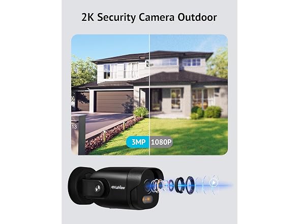 La View LV-PB10-B1 B10 Outdoor Camera Black - Gallery 2