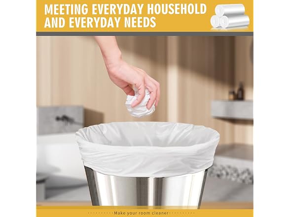 Ginkgo GAR-109 105ct 4 Gallon Small Trash Bags