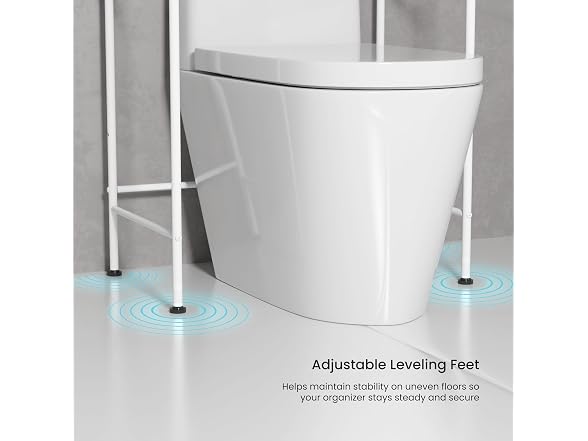 Home Zone Living Over-the-Toilet Bathroom Storage 