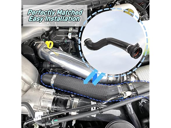 Super Turbo Intercooler Outlet Tube