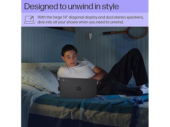 HP Chromebook 14" HD N100 Laptop