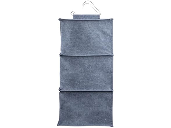 Household Essentials Hanging Cotton Blend Closet Organizer