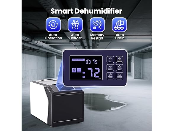 Industrial Commercial Dehumidifier with Pump