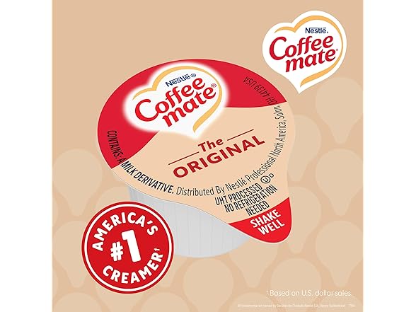 180CT Nestle Coffeemate Coffee Creamer, Original