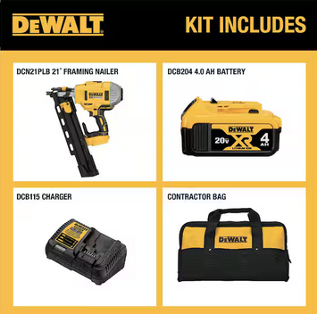 DEWALT DCN21PLM 20V MAX XR 2spd Framing Nailer - Gallery 4