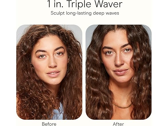 Infiniti PRO CONAIR Triple Barrel Waver Curling Iron