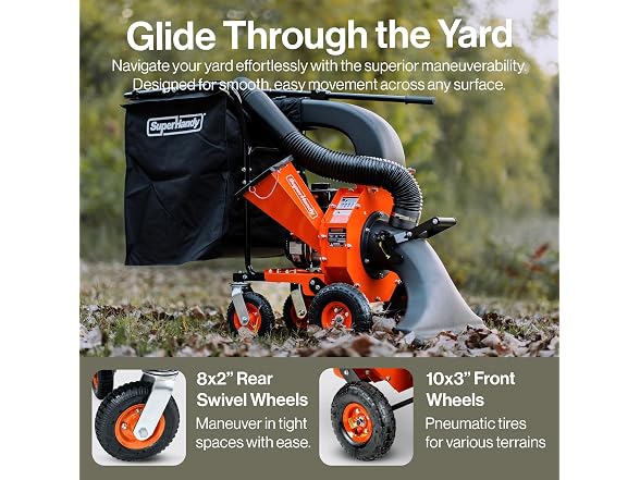 SuperHandy Leaf Vacuum & Wood Chipper