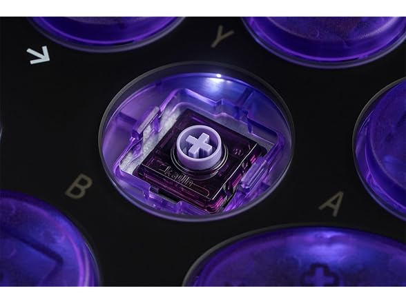 8BitDo All-Button Arcade Purple Signature Edition Controller