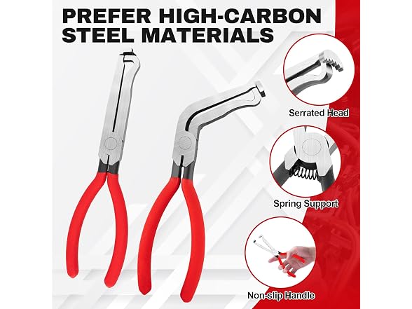 Beaiguna AAP-Auto-133 3PCS Disconnect Pliers