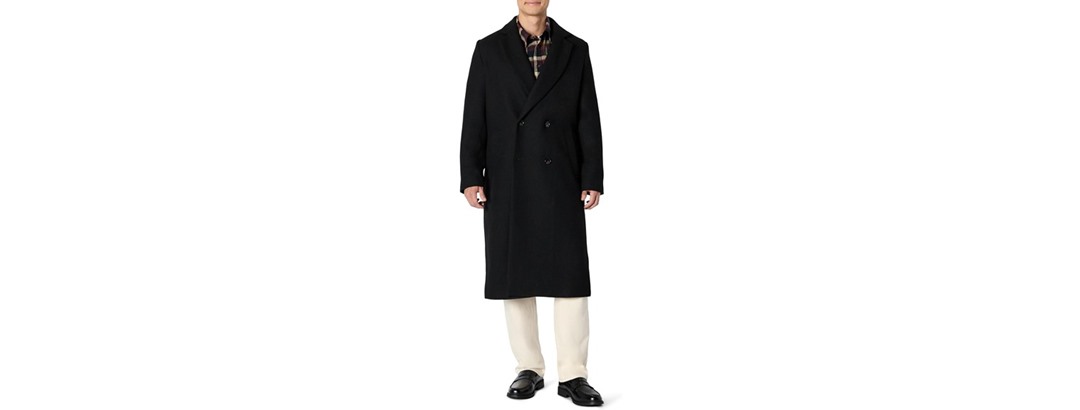 Amazon Essentials Men's Double Topcoat