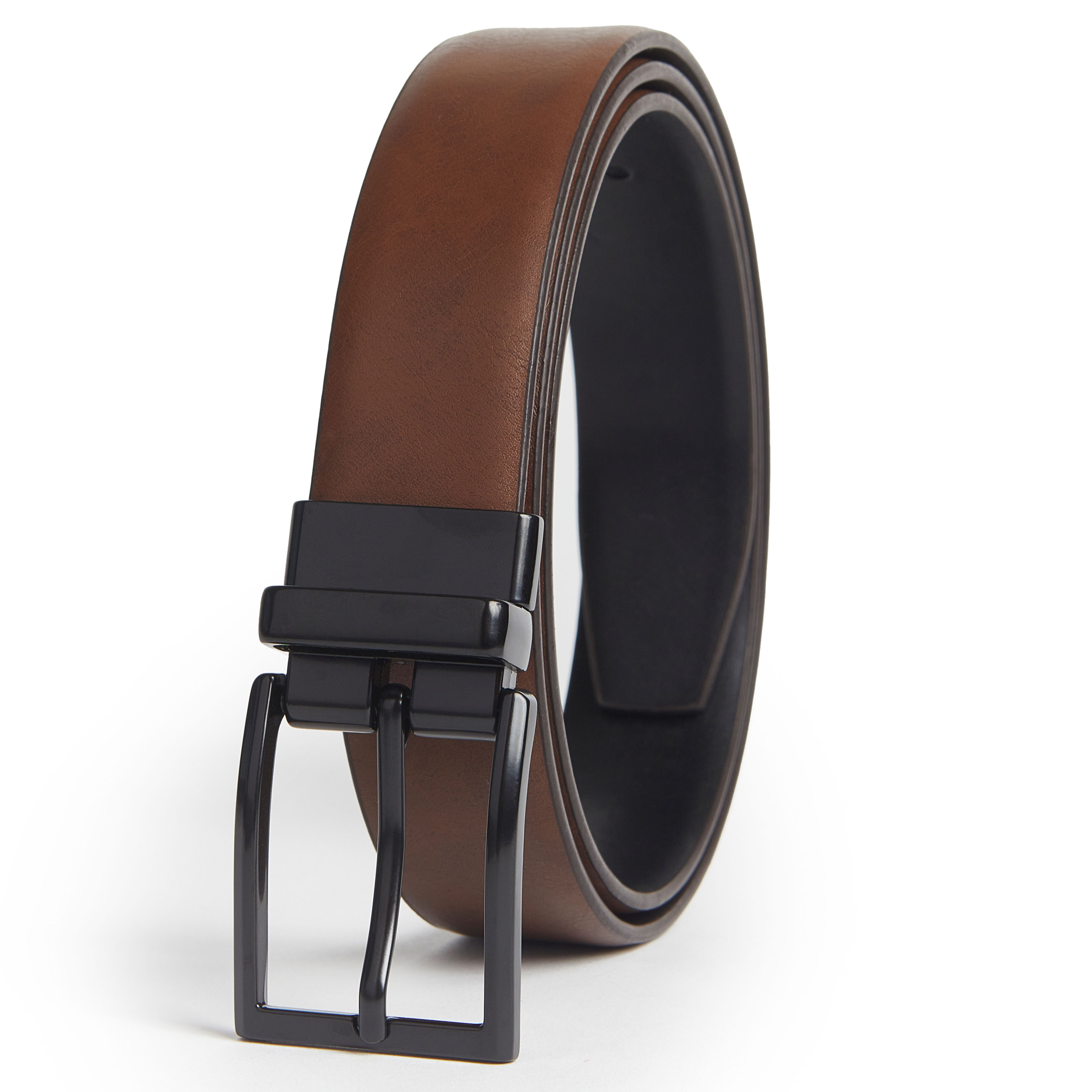 G.B. Casual Reversible Leather Belt - Gallery 27