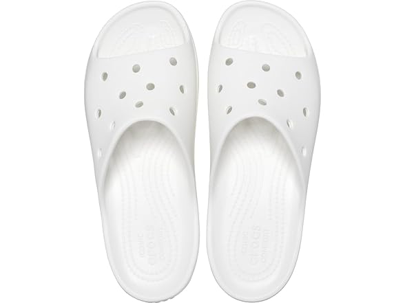Crocs Classic Platform Women's Slide White