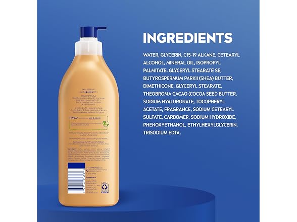 NIVEA Cocoa Butter Body Lotion 16.9oz