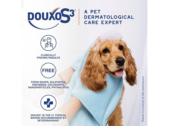 Douxo S3 PYO Pads, 3% Chlorhexidine Wipes fo