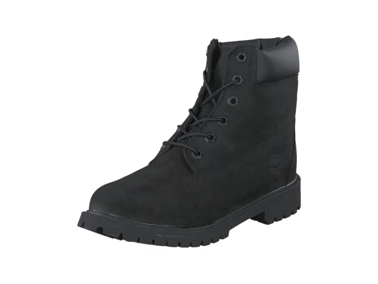 TIMBERLAND BOYS 6 INCH BLK/BLK BLK 7