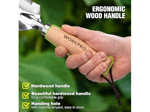 WORKPRO Garden Trowel Green and Pink