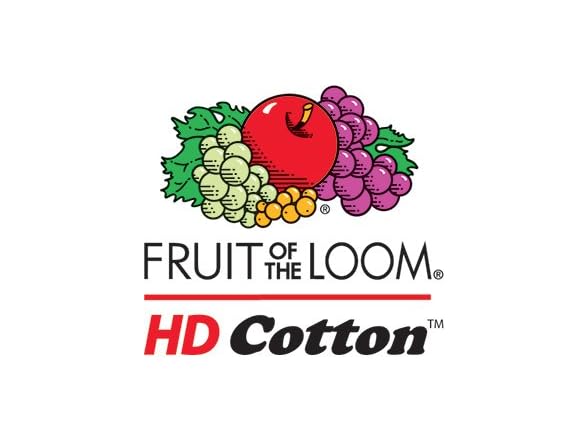 Fruit Of The Loom Men (L) Adult Oz. HD T-Shirt