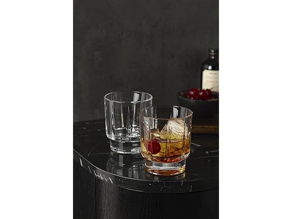 Reed & Barton Estate Double Old Fashioned Glasses, Set Of 4