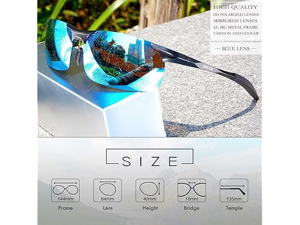 SIPLION Polarized Sunglasses