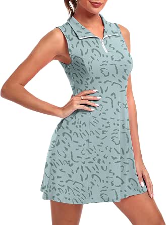 Fkeep Women's Golf Tennis Dress Athletic - Gallery 24