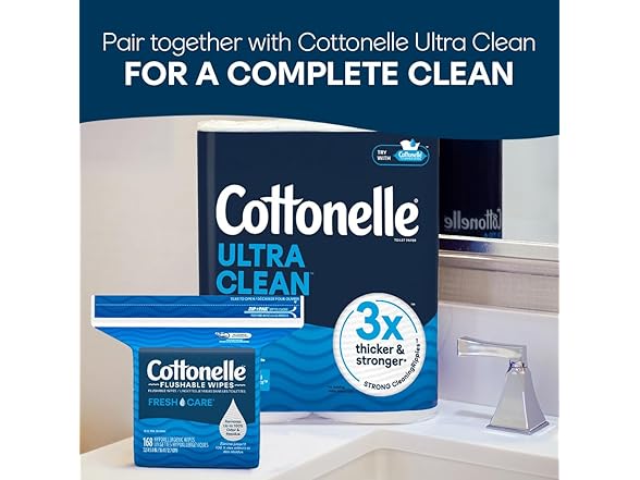 Cottonelle Wet Wipes 168ct
