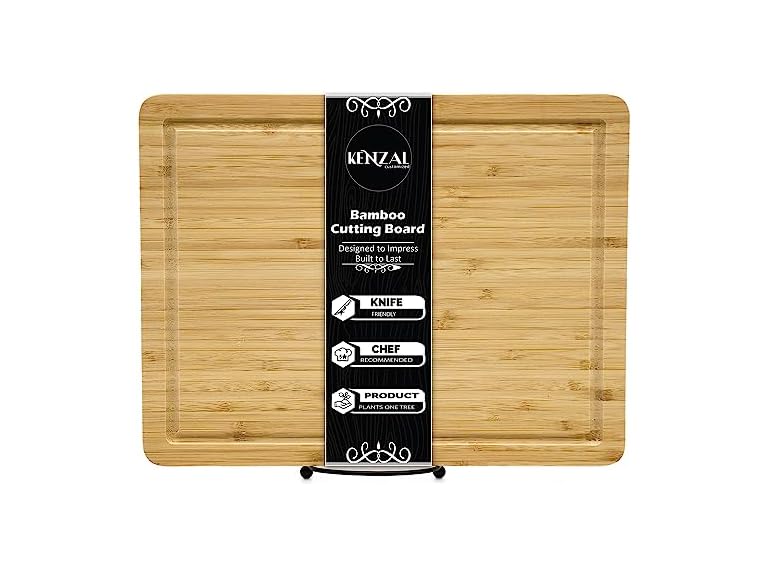 Kenzal Customized Extra Large Bamboo Cutting Board