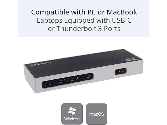 StarTech Dual Monitor Dock