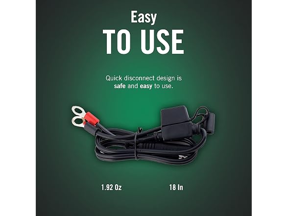 Battery Tender Ring Terminal Harness