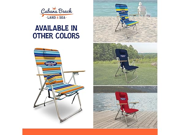 Cabana Beach Folding Beach Chair