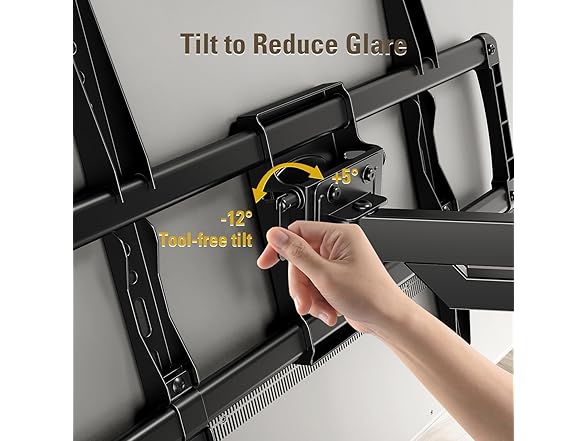 Mounting Dream Long Arm TV Wall Mount | 37-75"