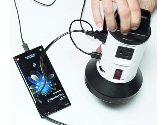 Bell+Howell Spin Power Strip Tower Surge Protector