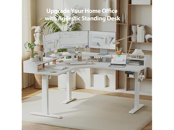 Agilestic L Shaped Standing Desk