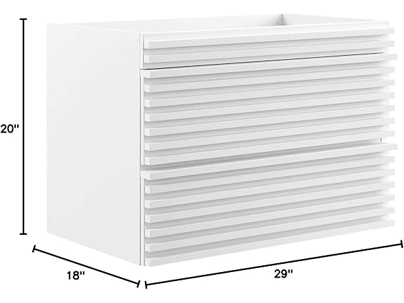 Modway Render 29" MDF Wood Wall-Mount