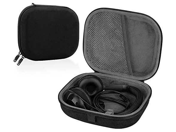 Headphones Carrying Case With Storage