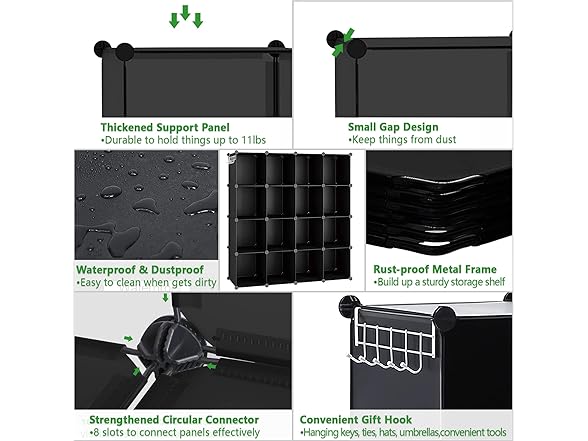 C&AHOME Cube Storage Organizer