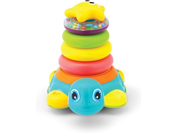 Kidoozie Bump Around Stacking Turtle