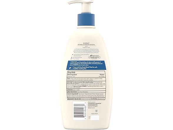 Aveeno Skin Relief Lotion, Shea Butter, 18oz