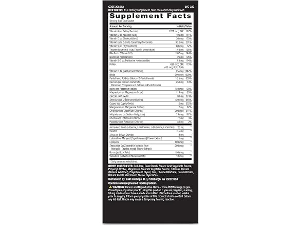 GNC Mega Men One Daily Multivitamin 60ct
