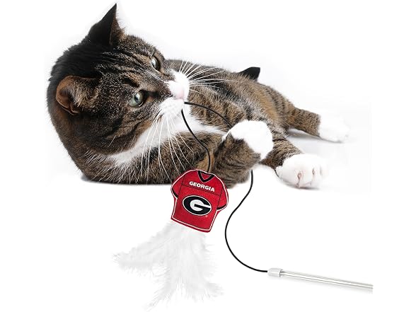 NCAA Georgia Bulldogs Team Jersey Wand with CAT NIP