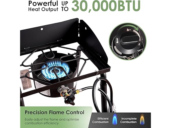 Red Mountain Valley Outdoor Portable Camping Gas Stove