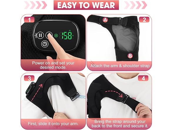 Red Light Therapy for Shoulder Heating