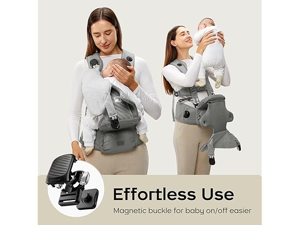 Baby Carrier with Hip Seat 