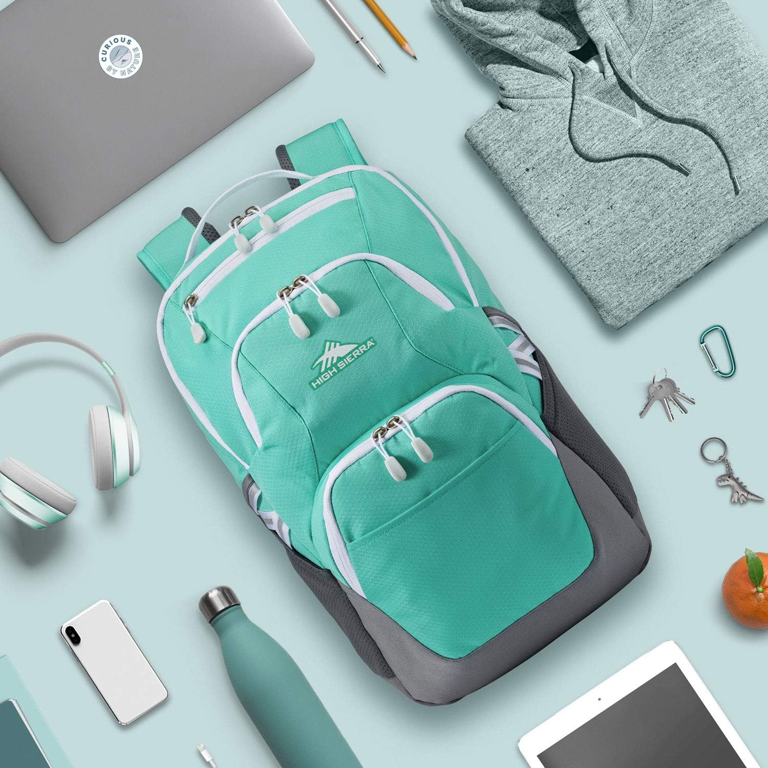 High Sierra Swoop SG Backpack Aquamarine - Gallery 7