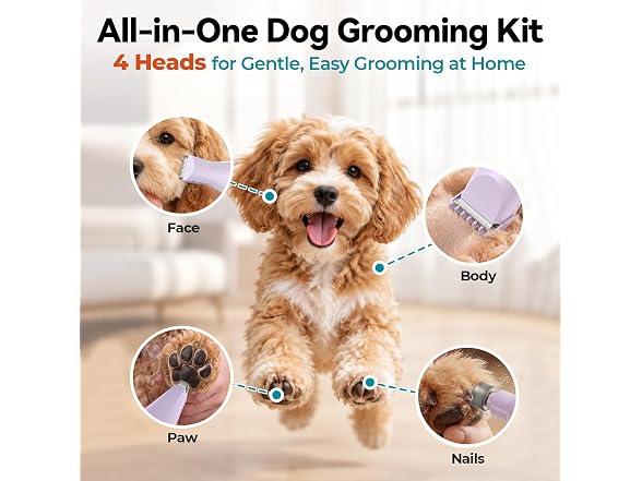 Veeconn 4-in-1 Dog Clippers Grooming