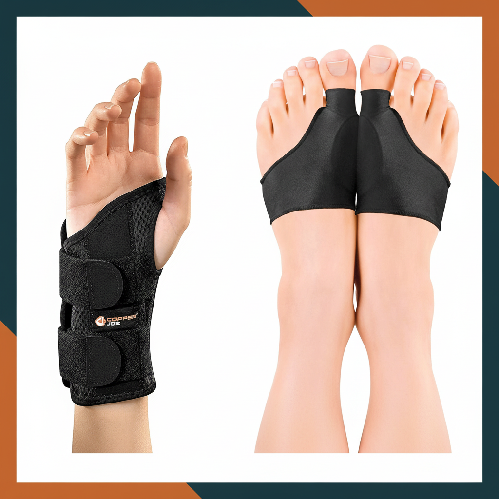 Copper 2 Leg 2 Bunion Support Combo - Gallery 7