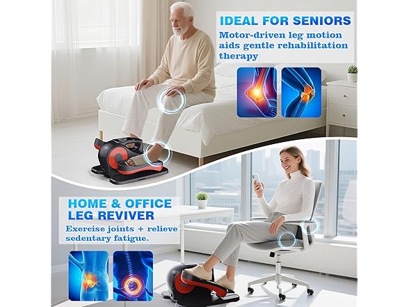 BKIY Under Desk Elliptical Machine